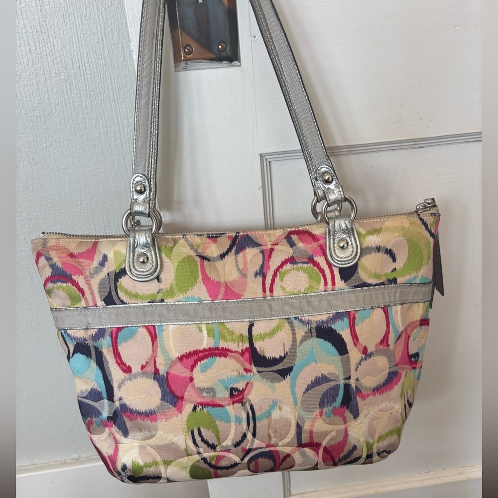 Coach Poppy Vintage Tote - Picture 4 of 9